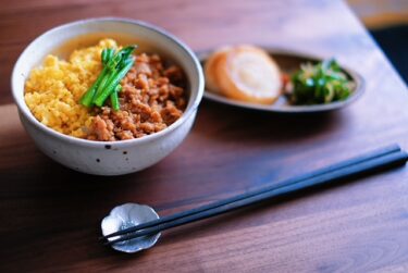 初めて使ったてんぷら粉。和食三昧な食卓。